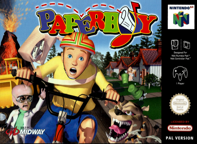 Paperboy — box-2D (FR)