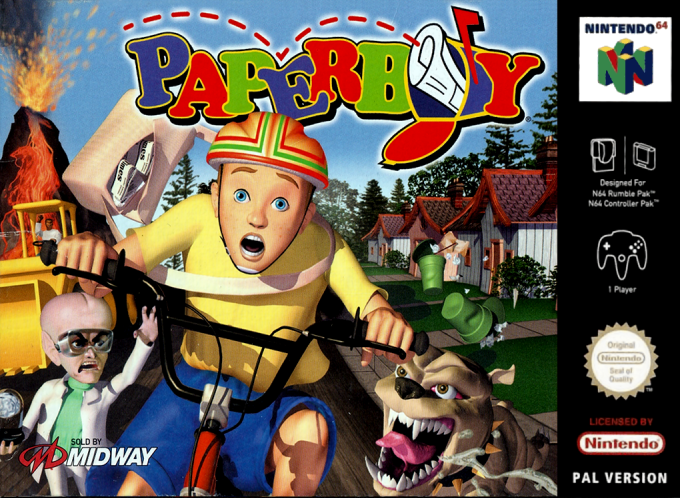 Paperboy — box-2D (EU)