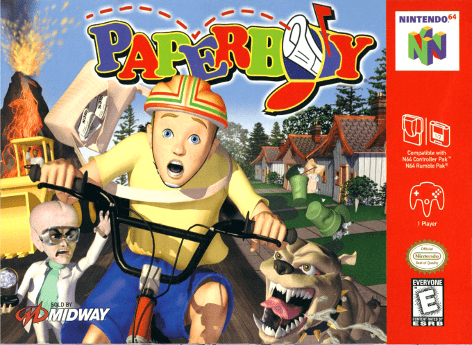 Paperboy box art