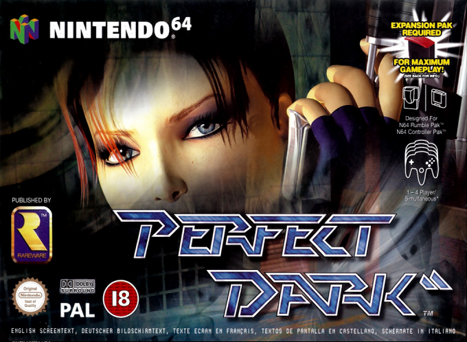 Perfect Dark — box-2D (EU)
