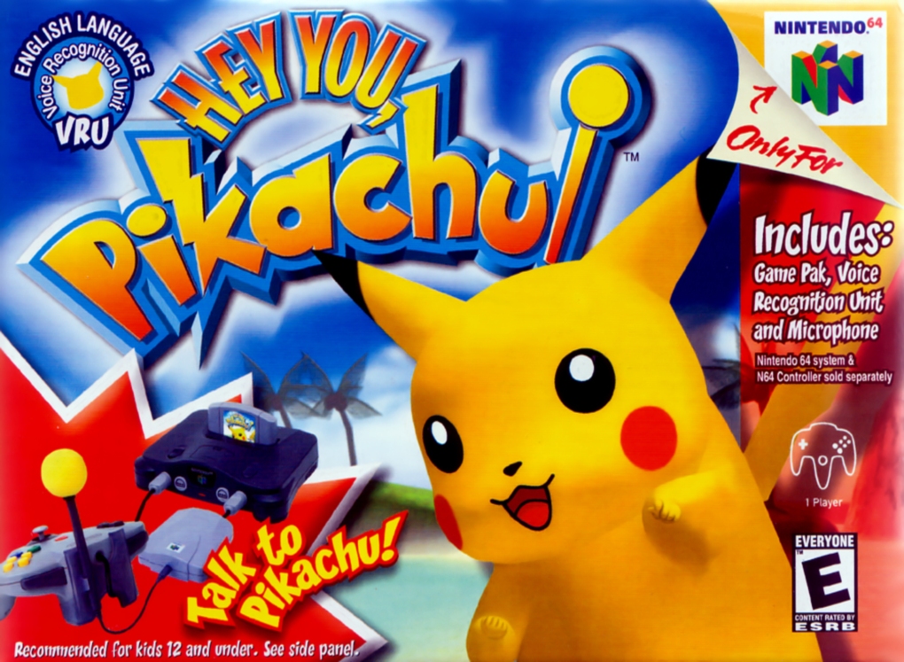 Hey You Pikachu ! box art