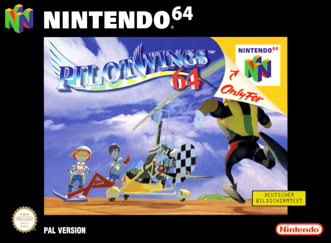 Pilotwings 64 — box-2D (DE)