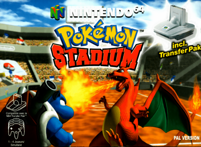 Pokémon Stadium — box-2D (FR)