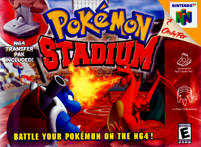 Pokémon Stadium box art