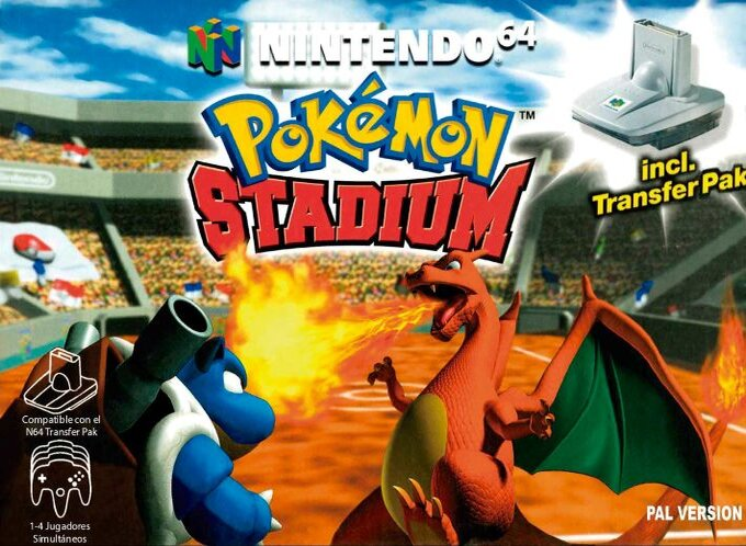 Pokémon Stadium — box-2D (SP)