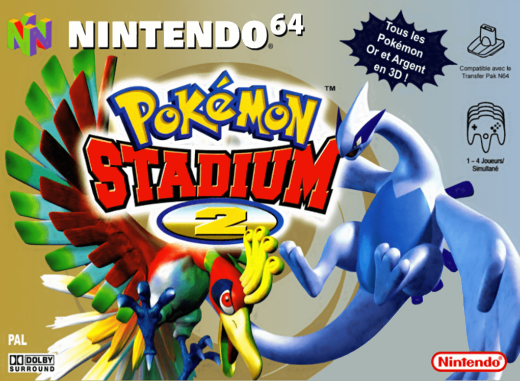 Pokémon Stadium 2 — box-2D (FR)