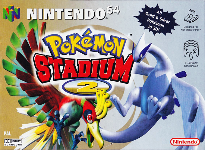 Pokémon Stadium 2 — box-2D (EU)