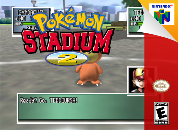 Pokémon Stadium 2 — box-2D (SS)