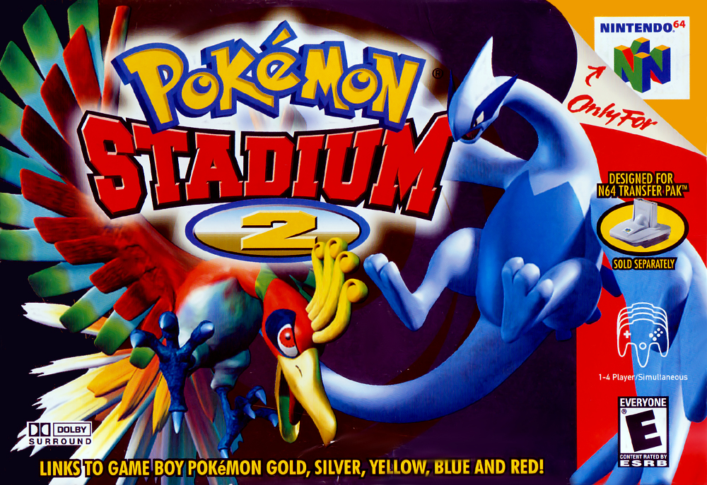 Pokémon Stadium 2 box art