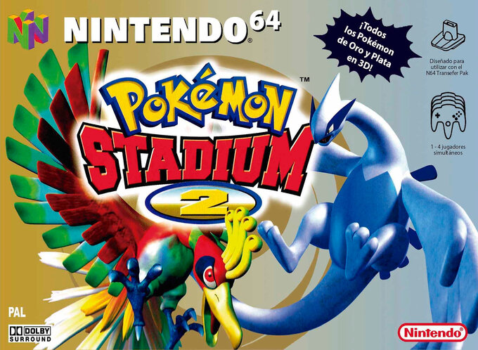 Pokémon Stadium 2 — box-2D (SP)