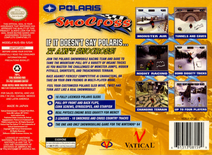 Polaris SnoCross — box-2D-back (US)