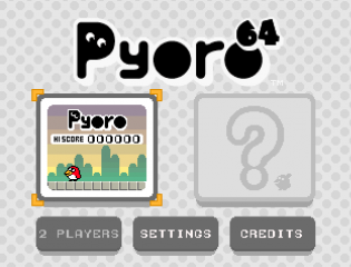 Pyoro 64 — sstitle (WOR)