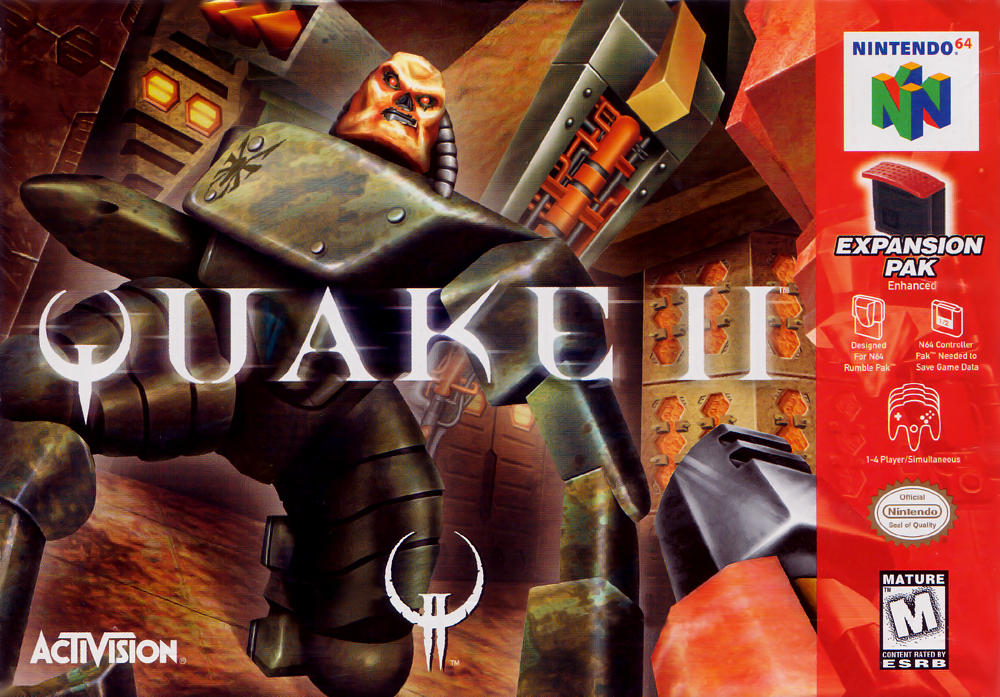 Quake 2 box art