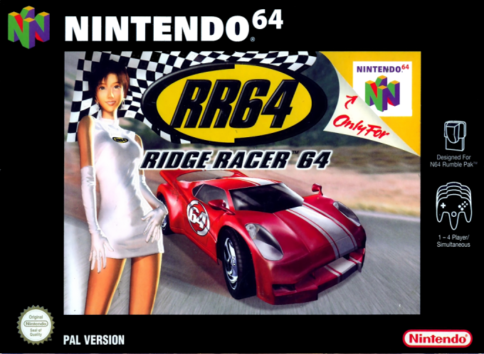 RR64 - Ridge Racer 64 — box-2D (EU)