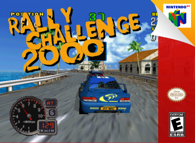 Rally Challenge 2000 — box-2D (SS)