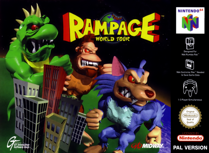 Rampage - World Tour — box-2D (IT)