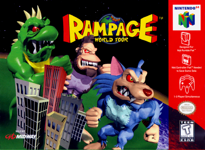 Rampage - World Tour box art