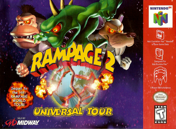 Rampage 2 - Universal Tour box art