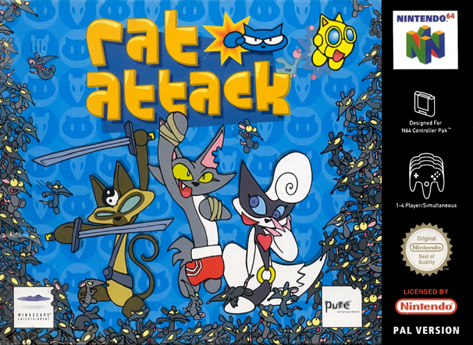 Rat Attack! — box-2D (EU)