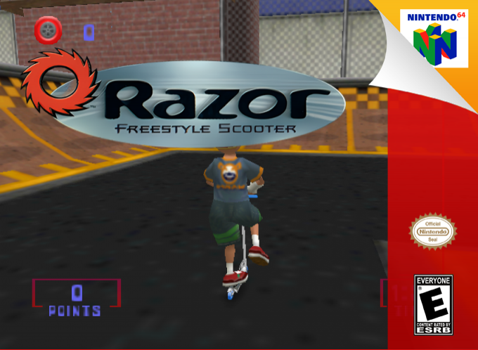 Razor Freestyle Scooter — box-2D (SS)
