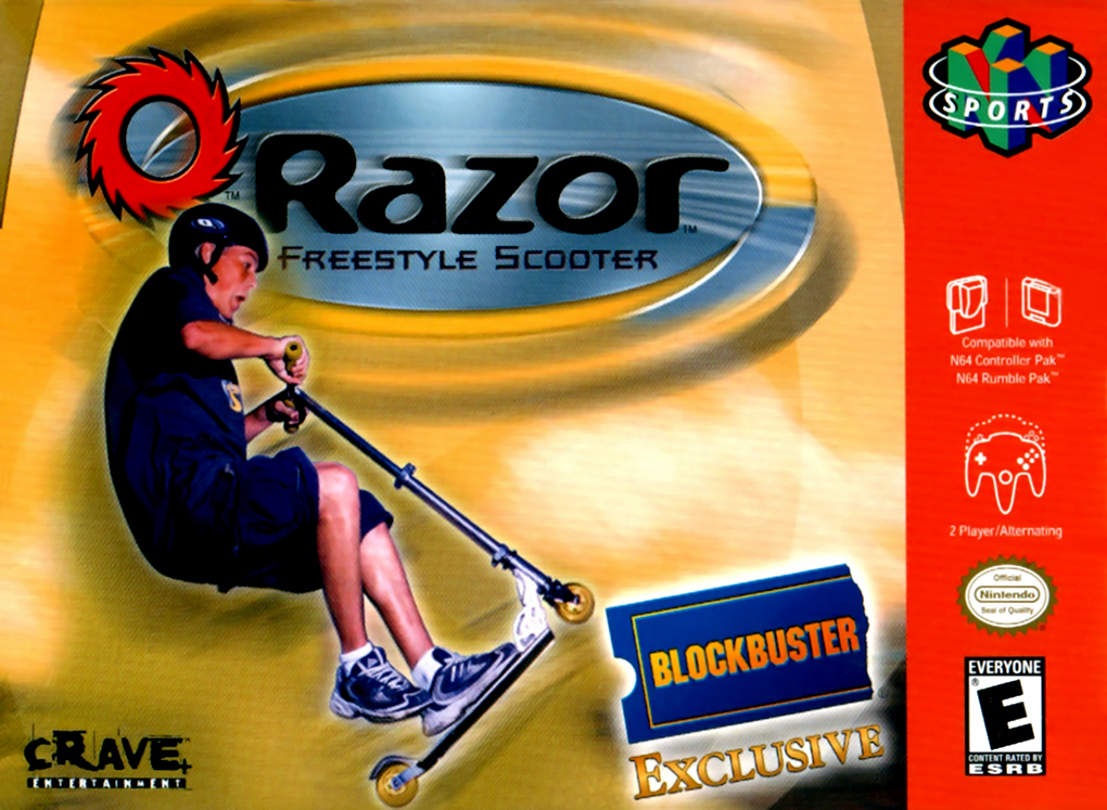 Razor Freestyle Scooter box art