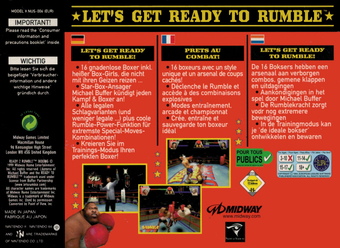 Ready 2 Rumble Boxing — box-2D-back (EU)