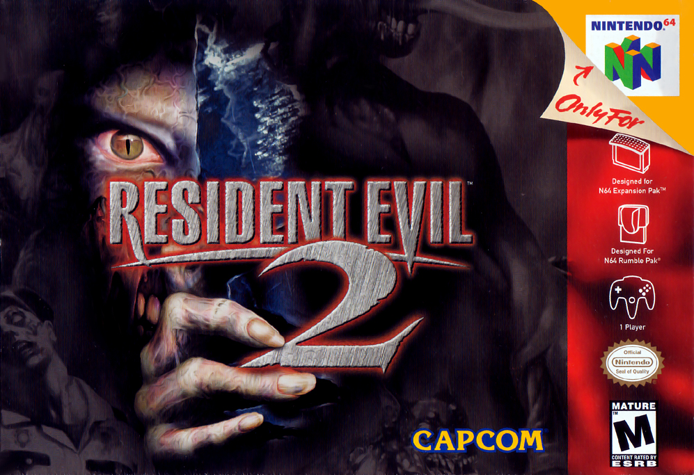 Resident Evil 2 box art