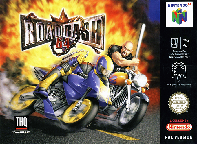 Road Rash 64 — box-2D (EU)