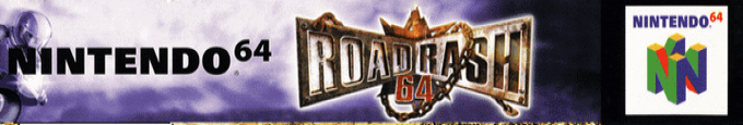 Road Rash 64 — box-2D-side (FR)