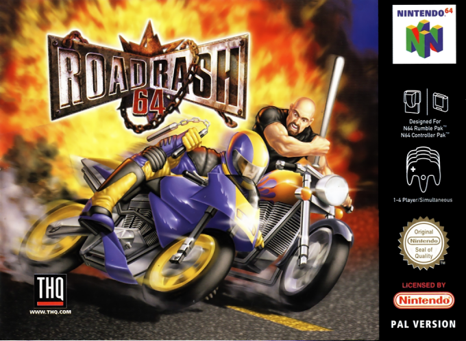 Road Rash 64 — box-2D (FR)