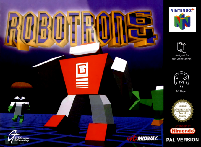 Robotron 64 — box-2D (EU)