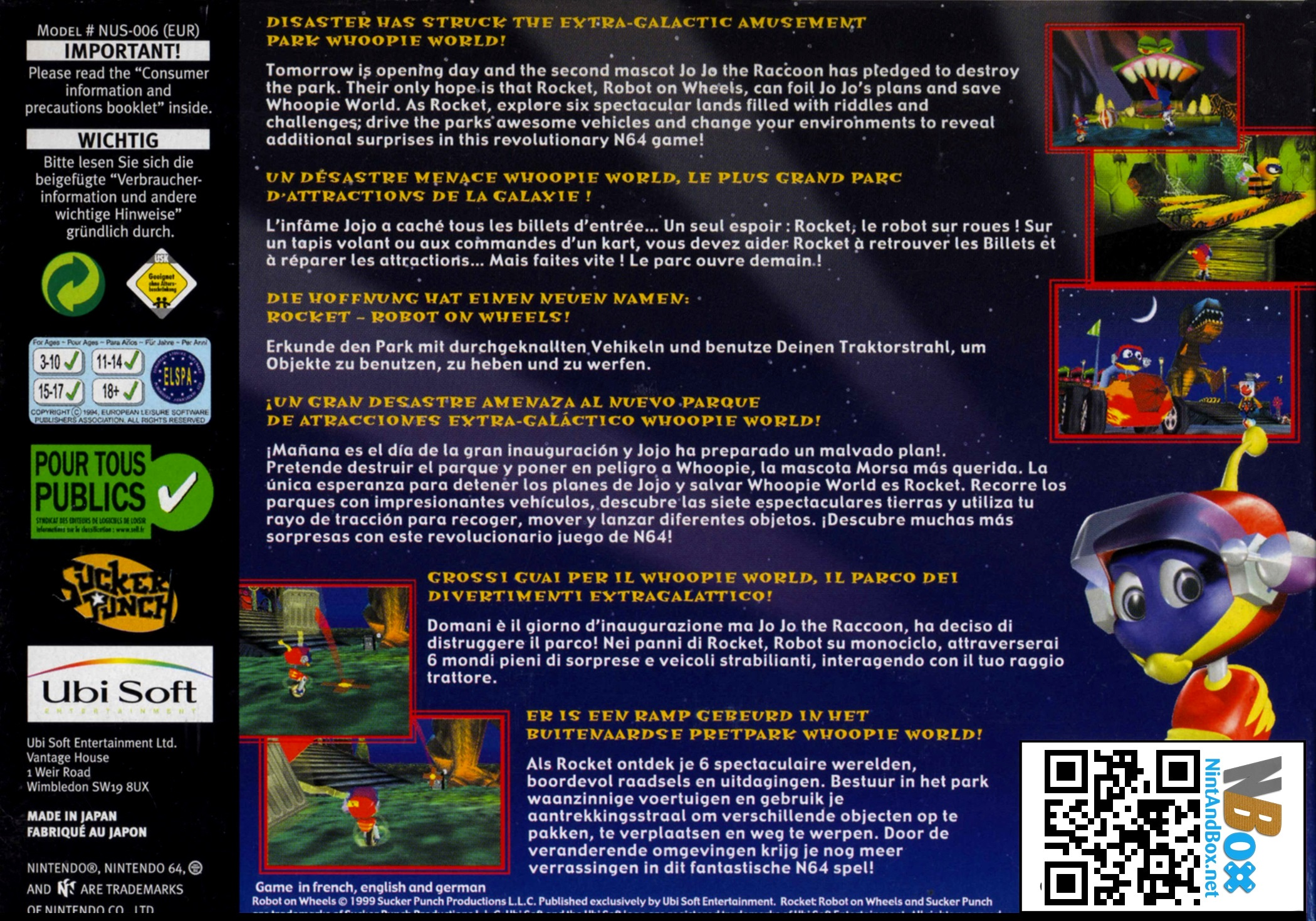 Rocket - Robot On Wheels — box-2D-back (EU)