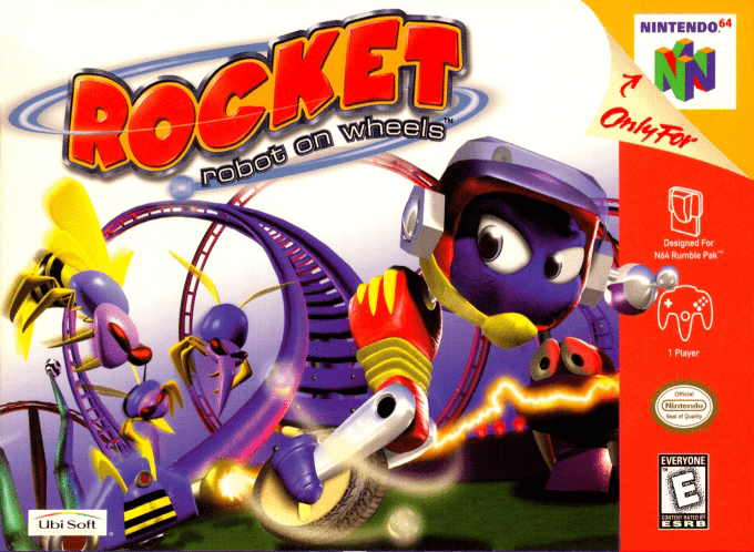 Rocket - Robot On Wheels box art