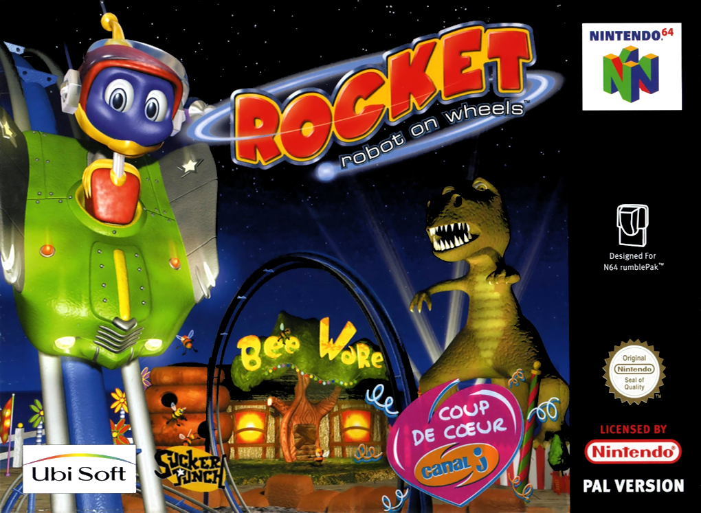 Rocket - Robot On Wheels — box-2D (EU)