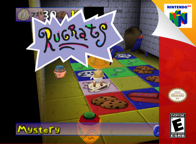 Rugrats - Treasure Hunt — box-2D (SS)