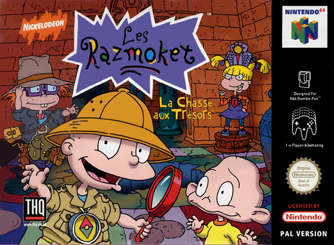 Rugrats - Treasure Hunt — box-2D (FR)