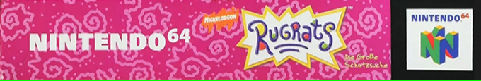 Rugrats - Treasure Hunt — box-2D-side (DE)