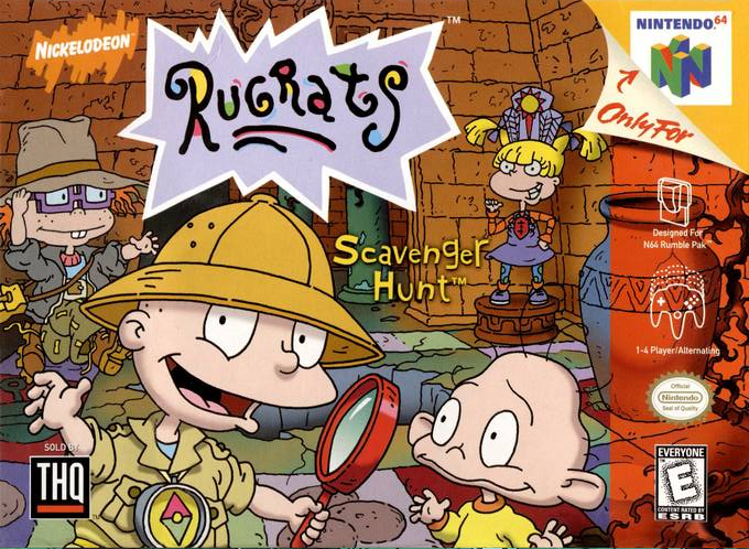 Rugrats - Treasure Hunt box art