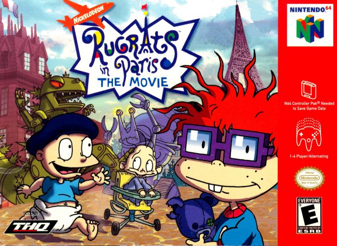 Rugrats In Paris - The Movie box art