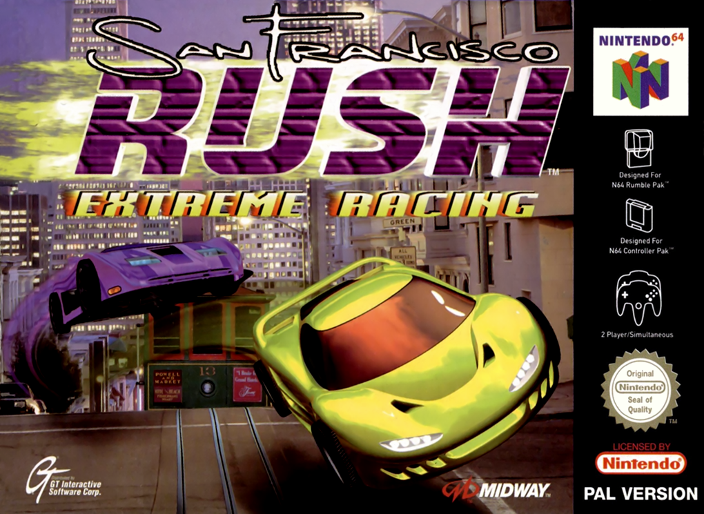 San Francisco Rush - Extreme Racing — box-2D (EU)
