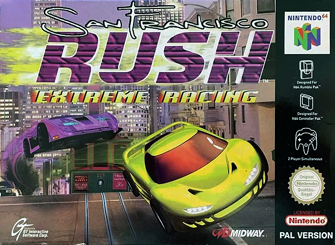 San Francisco Rush - Extreme Racing — box-2D (DE)