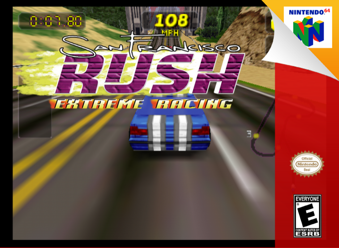 San Francisco Rush - Extreme Racing — box-2D (SS)