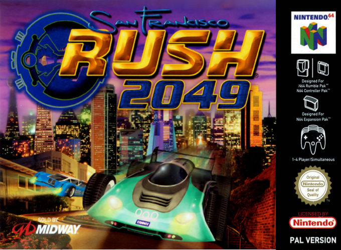 San Francisco Rush 2049 — box-2D (EU)