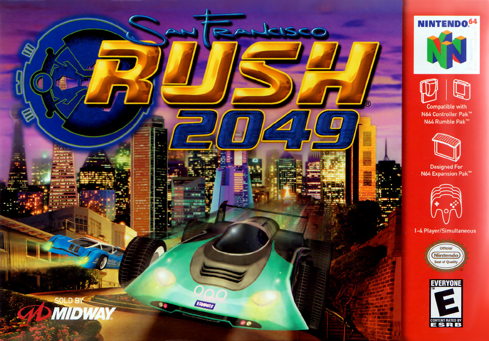 San Francisco Rush 2049 box art