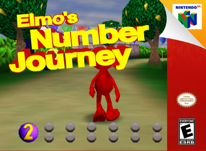 Sesame Street - Elmo's Number Journey — box-2D (SS)