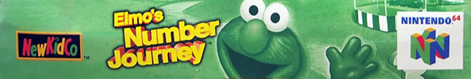 Sesame Street - Elmo's Number Journey — box-2D-side (US)