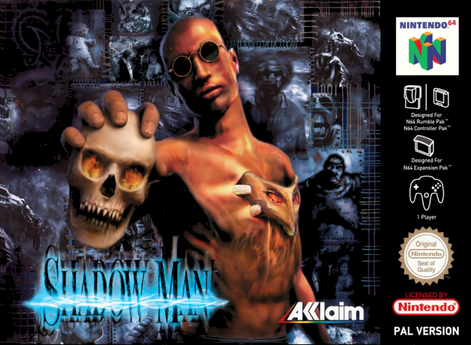 Shadow Man — box-2D (EU)