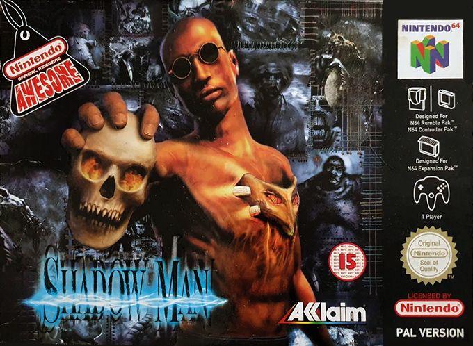 Shadow Man — box-2D (UK)