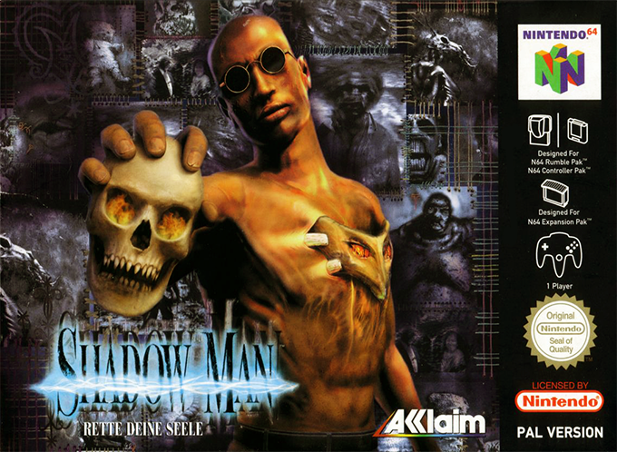 Shadow Man — box-2D (DE)