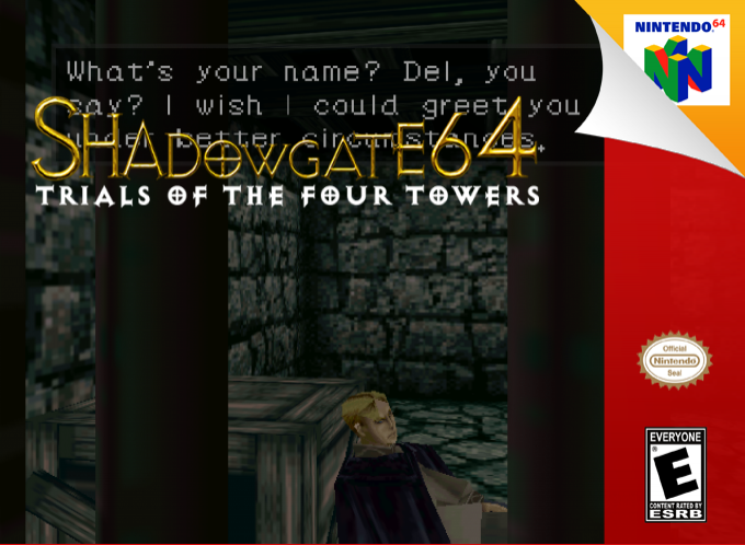 Shadowgate 64 - Trials Of The Four Towers — box-2D (SS)